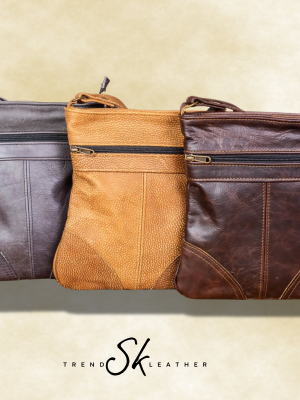 Linean Leather Sling Bag