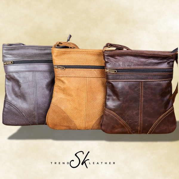 l1 (11) Linean Leather Sling Bag