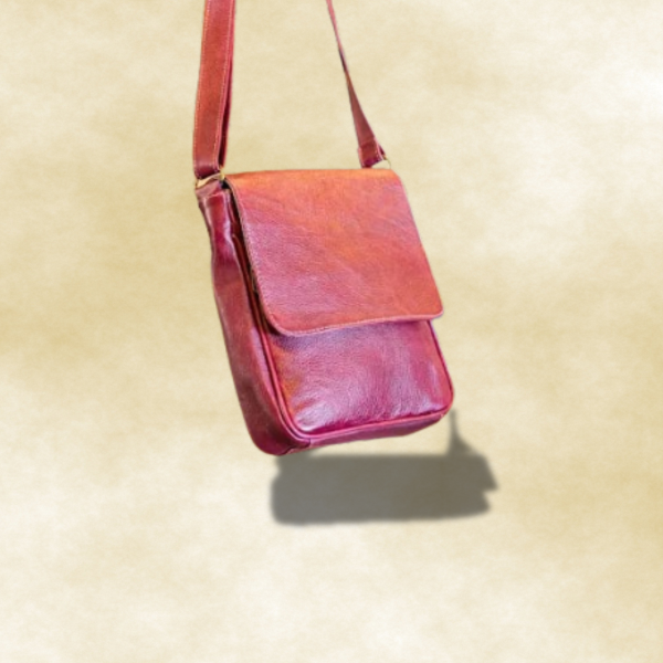 l1 (4) Flap Bag – Premium African Leather Crossbody